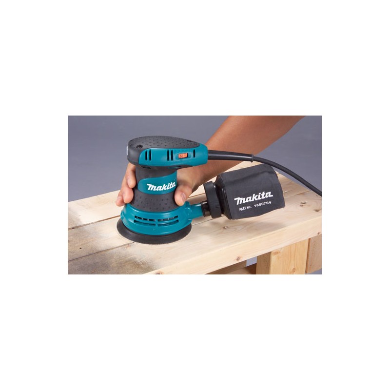 Makita BO 5031 J Ponceuse excentrique 300 watts 125 mm +