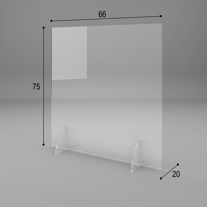 Panneau de séparation en plexiglas PLEXYPRO - protection Covid19 - Mahora  Concept