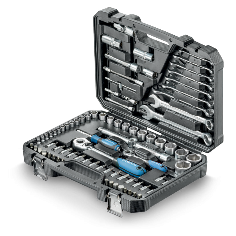 KS Tools - Cliquet réversible porte-embouts 1/4'' avec adaptateur  carré pour douilles 1/4