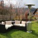Chauffage De Terrasse WÄRMEPILZ CHROM GAS Sonnenkoenig