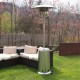 Chauffage De Terrasse WÄRMEPILZ CHROM GAS Sonnenkoenig