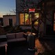 Chauffage De Terrasse WÄRMEPILZ CHROM GAS Sonnenkoenig