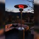 Chauffage De Terrasse WÄRMEPILZ CHROM GAS Sonnenkoenig