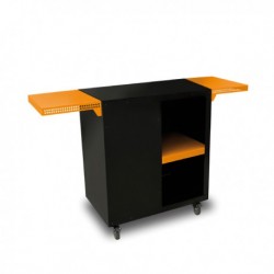 CHARIOT POUR PLANCHA RAINBOW ROUGE