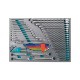 Servante d'atelier SWISS TEAM XL MECHANIC PRO 776 pcs. Technocraft