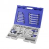 Coffret de douilles, clés et accessoires métriques 1/4'' et 1/2", 101 pièces E032911 Expert by Facom