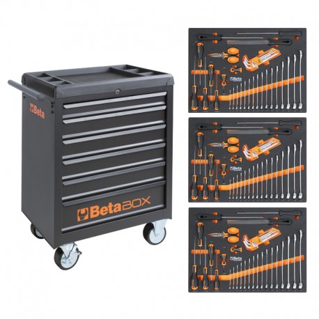 Servante d'atelier 196 outils BW C04BOX-A VU BETA