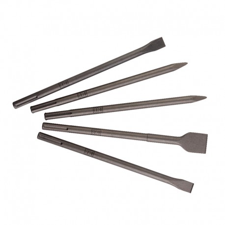 5 burins pour perforateur 630488000 METABO