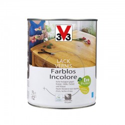 Vernis satiné incolore 1L SAT V60 V33
