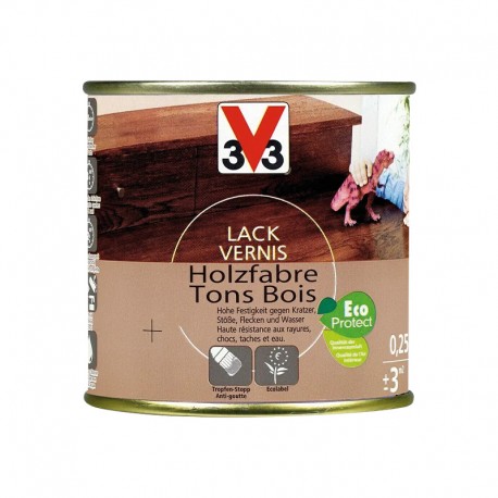 Vernis bois mat satiné chêne rustique 57106 V33